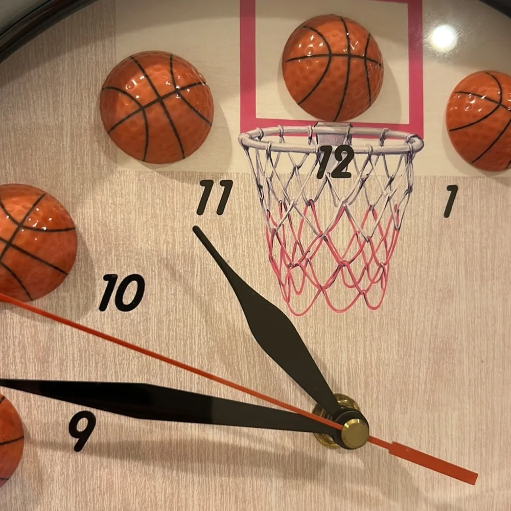 Basketball Wall Clock